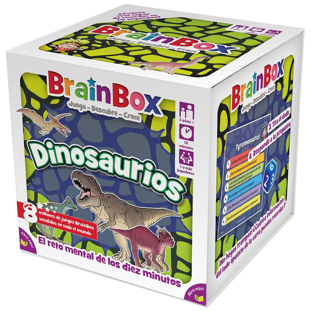 BrainBox Dinosaurios - Juego de Cartas - Frikibase.com