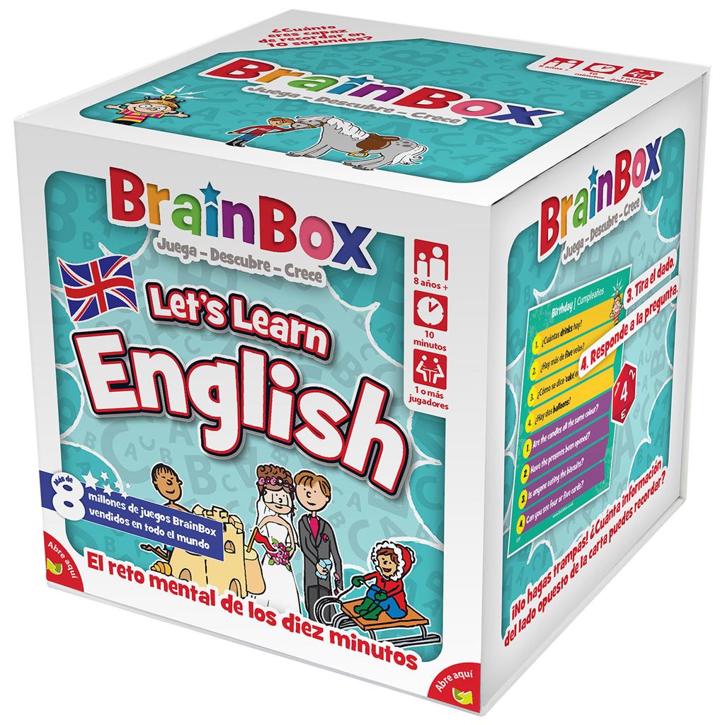 BrainBox Lets Learn English - Juego de Cartas - Frikibase.com