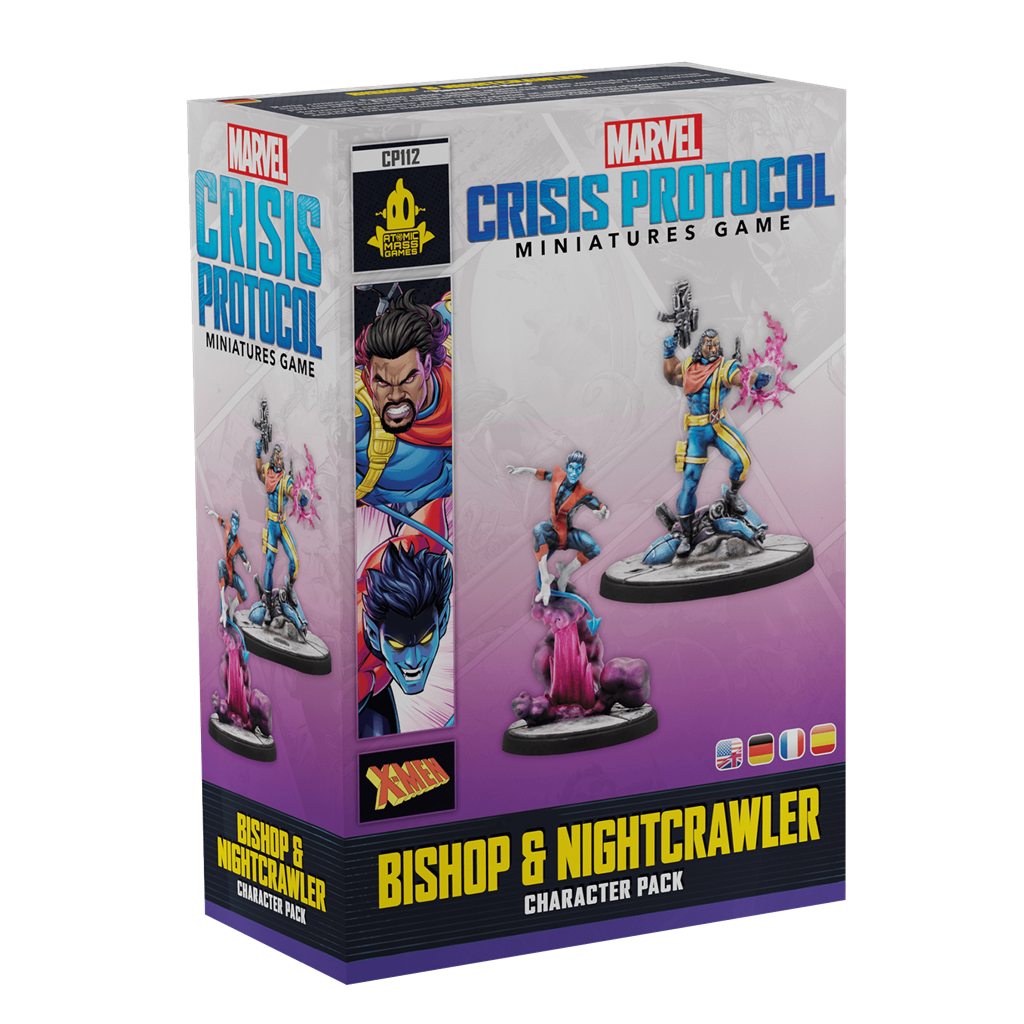 MCP: Bishop & Nightcrawler - Juego de Miniaturas - Frikibase.com