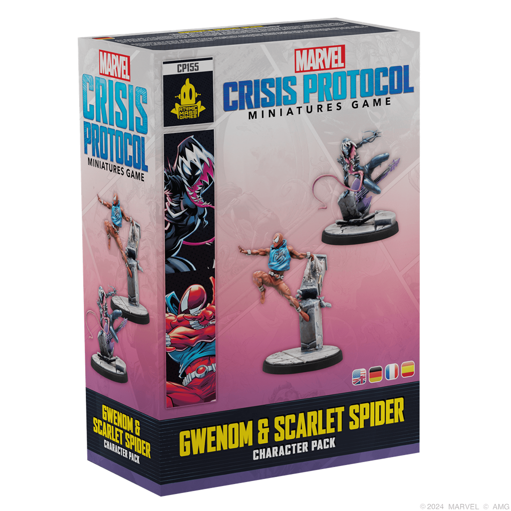 MCP: Gwenom & Scarlet Spider - Juego de Miniaturas - Frikibase.com