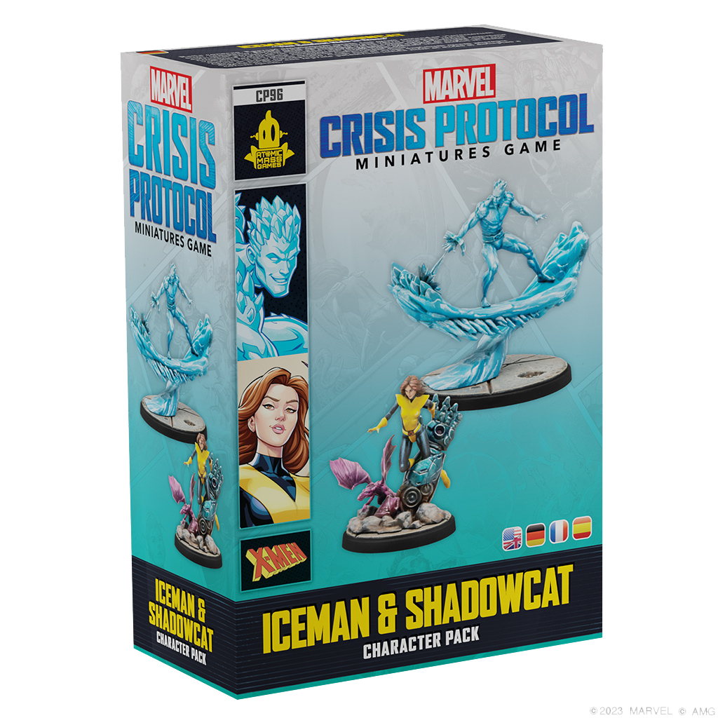 MCP: Iceman & Shadowcat - Juego de Miniaturas - Frikibase.com