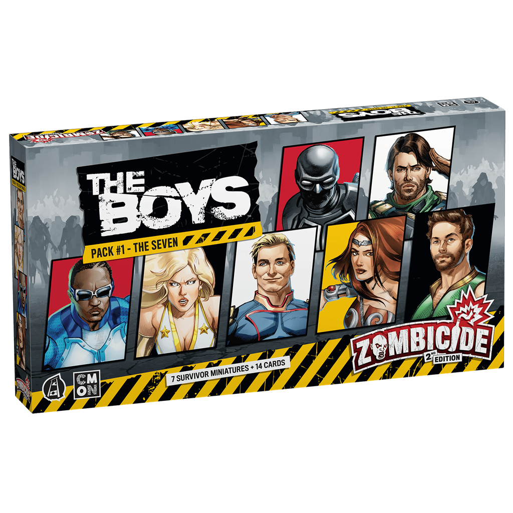 Zombicide 2E: The Boys Pack #1: The Seven - Juego de Miniaturas - Frikibase.com