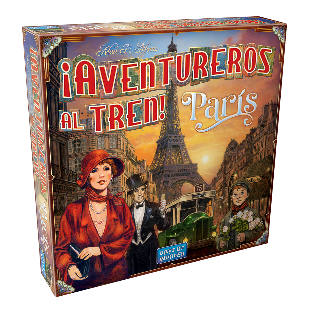 ¡Aventureros al Tren! Paris - Juego de tablero - Frikibase.com