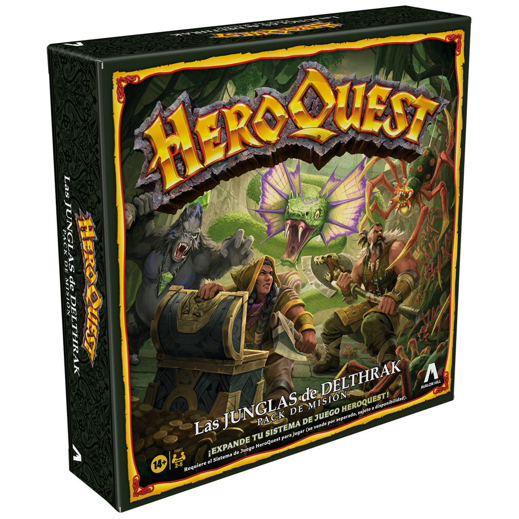 HeroQuest: Las junglas de Delthrak - Juego de tablero - Frikibase.com