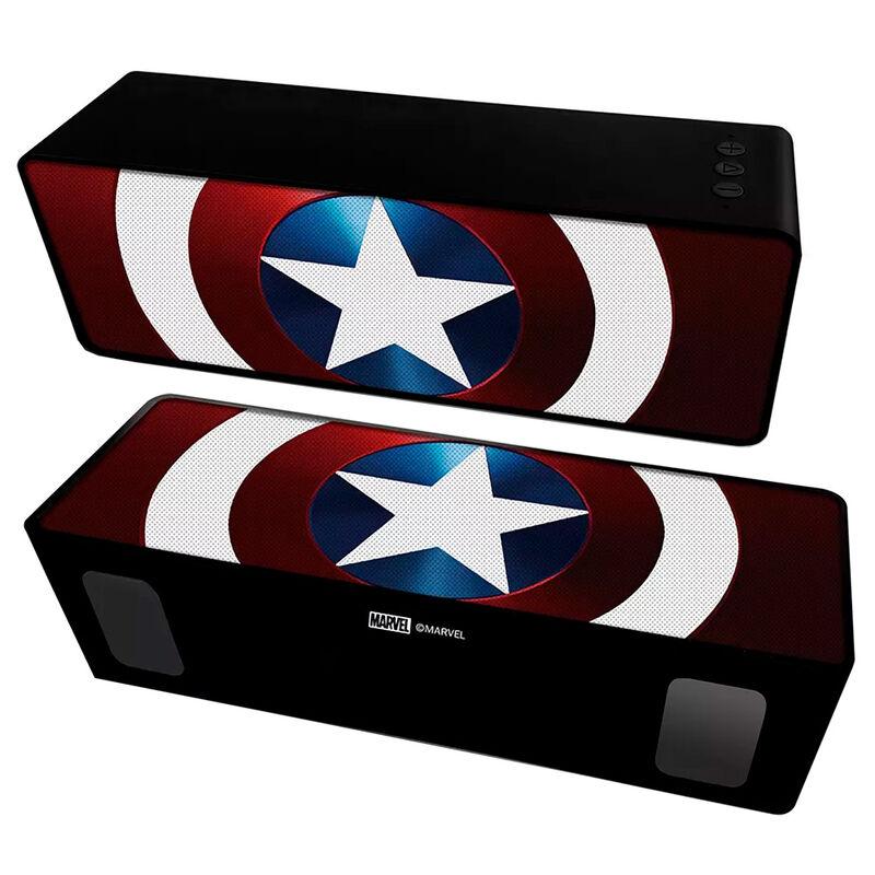 Altavoz portatil inalambrico Capitan America Marvel - Frikibase.com