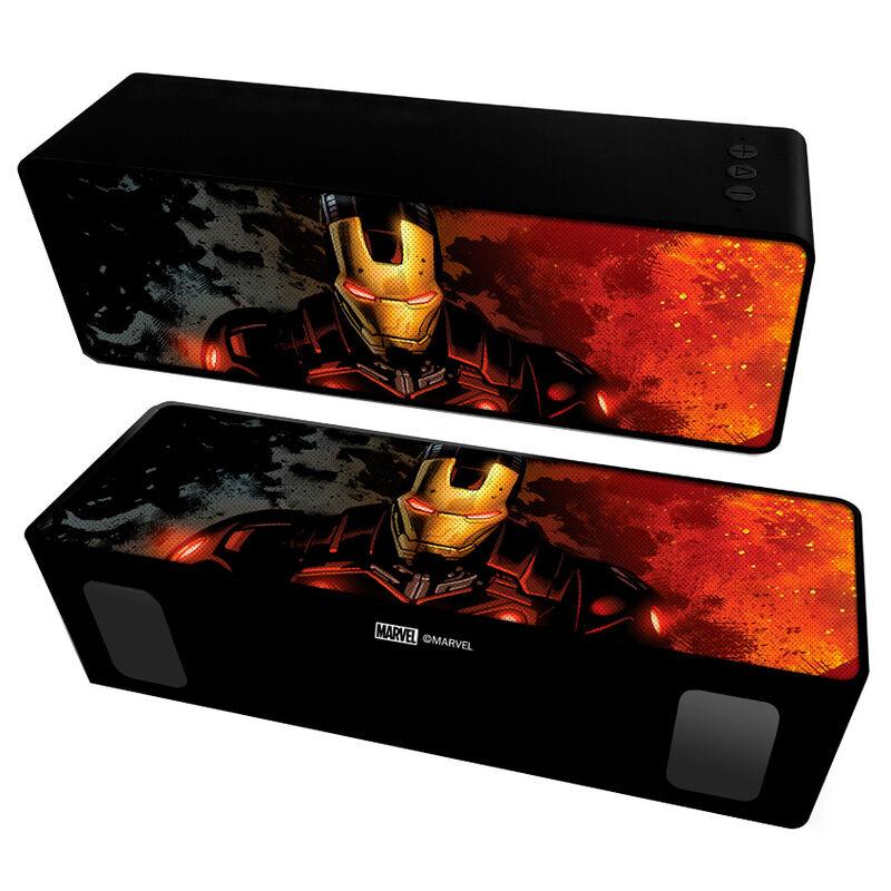 Altavoz portatil inalambrico Iron Man Marvel - Frikibase.com