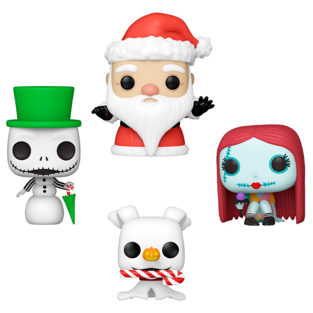 Arbol con 4 figuras Pocket POP Disney Pesadilla Antes de Navidad Holiday Exclusivo - Frikibase.com