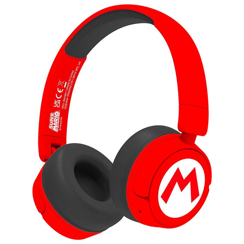 Auriculares inalambricos infantiles Logo Super Mario Bros - Frikibase.com