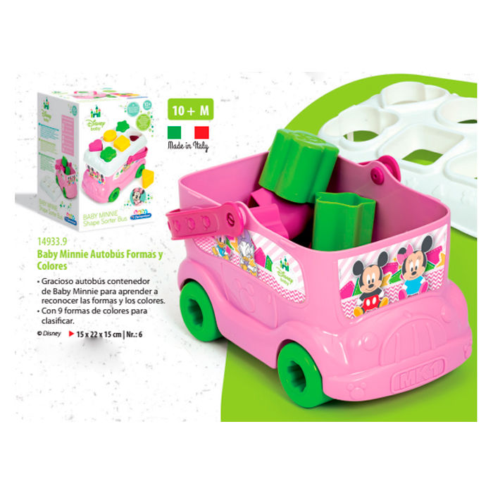 Autobus Formas y Colores Baby Minnie Disney - Frikibase.com