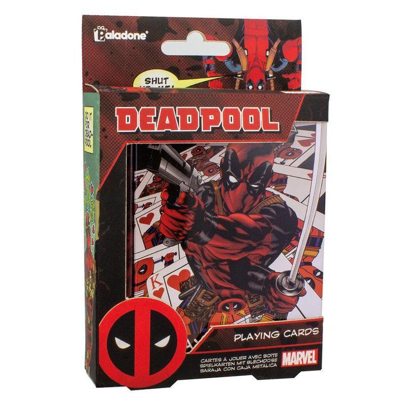 Baraja cartas Deadpool Marvel - Frikibase.com