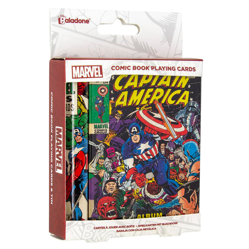 Baraja cartas Marvel - Frikibase.com