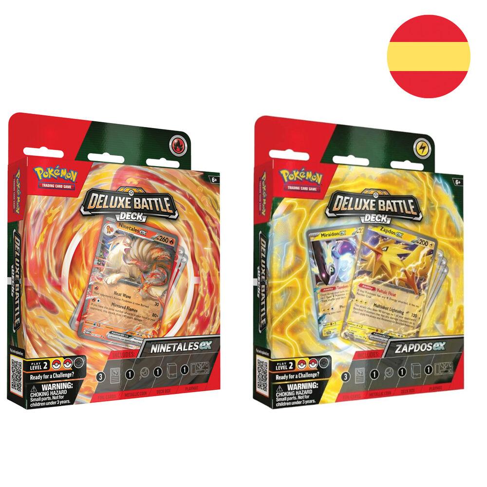 Baraja juego cartas coleccionables Pokemon español (surtido) - Frikibase.com