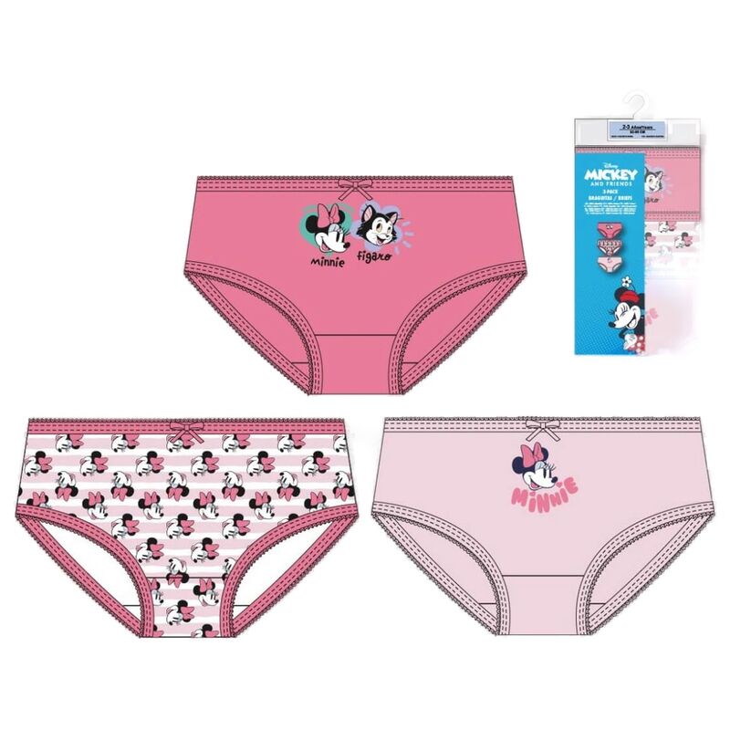 Blister 3 braguitas Minnie Disney (surtido) - Frikibase.com