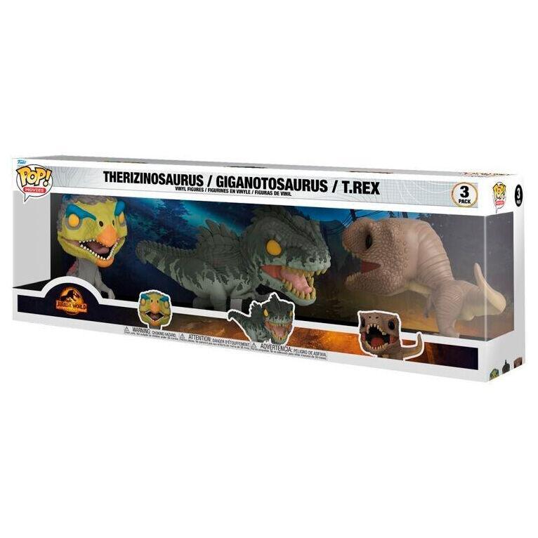 Blister 3 figuras POP Jurassic World - Frikibase.com