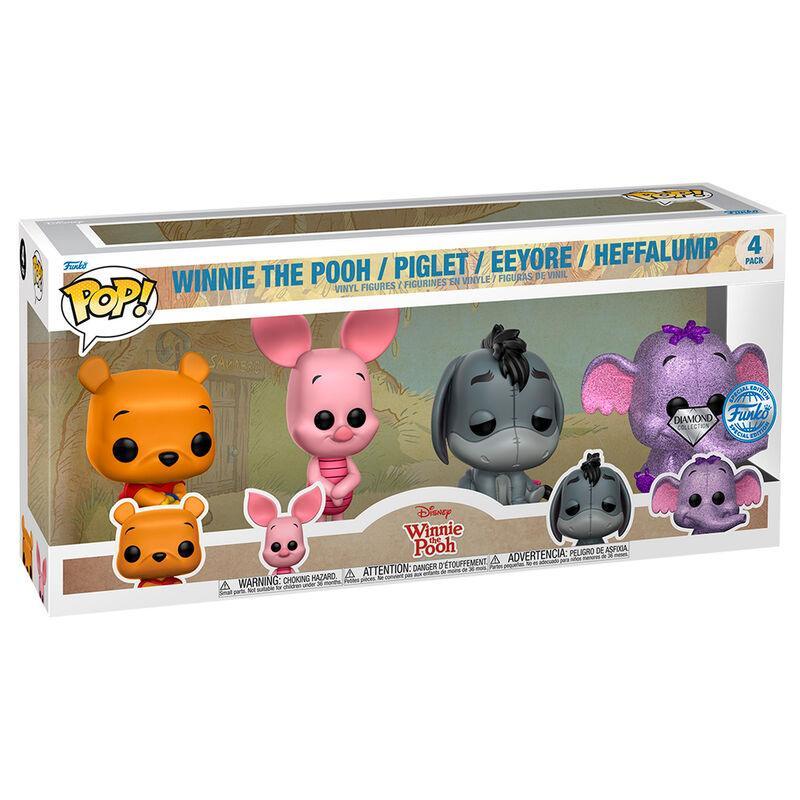 Blister 4 figuras POP Disney Winnie the Pooh Exclusivo - Frikibase.com