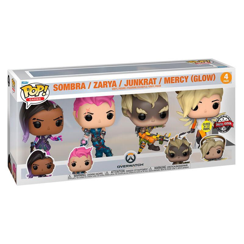 Blister 4 figuras POP Overwatch Exclusivo - Frikibase.com