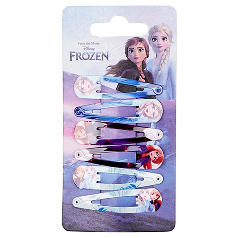 Blister 6 horquillas Frozen Disney - Frikibase.com