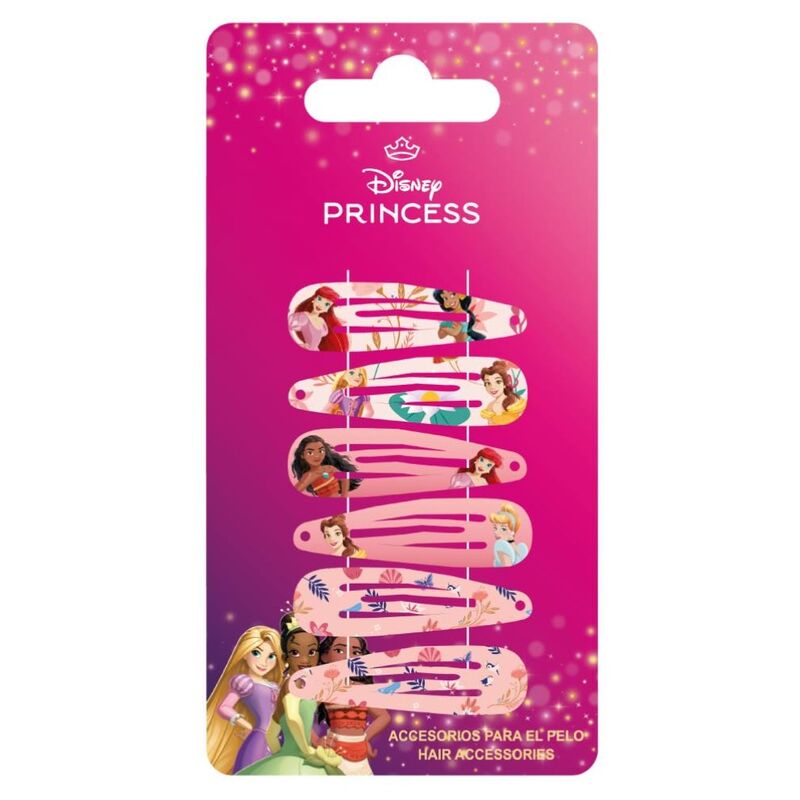 Blister 6 horquillas Princesas Disney - Frikibase.com