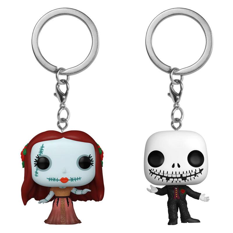 Blister Llaveros Pocket POP Disney Pesadilla Antes de Navidad Jack & Sally - Frikibase.com