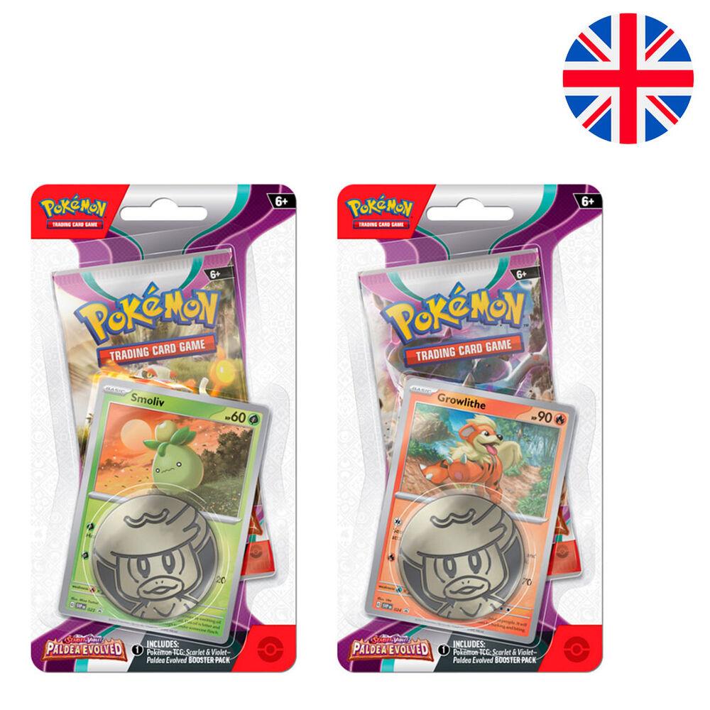 Blister juego cartas colecciobales Escarlata y Purpura 2 Pokemon ingles - Frikibase.com