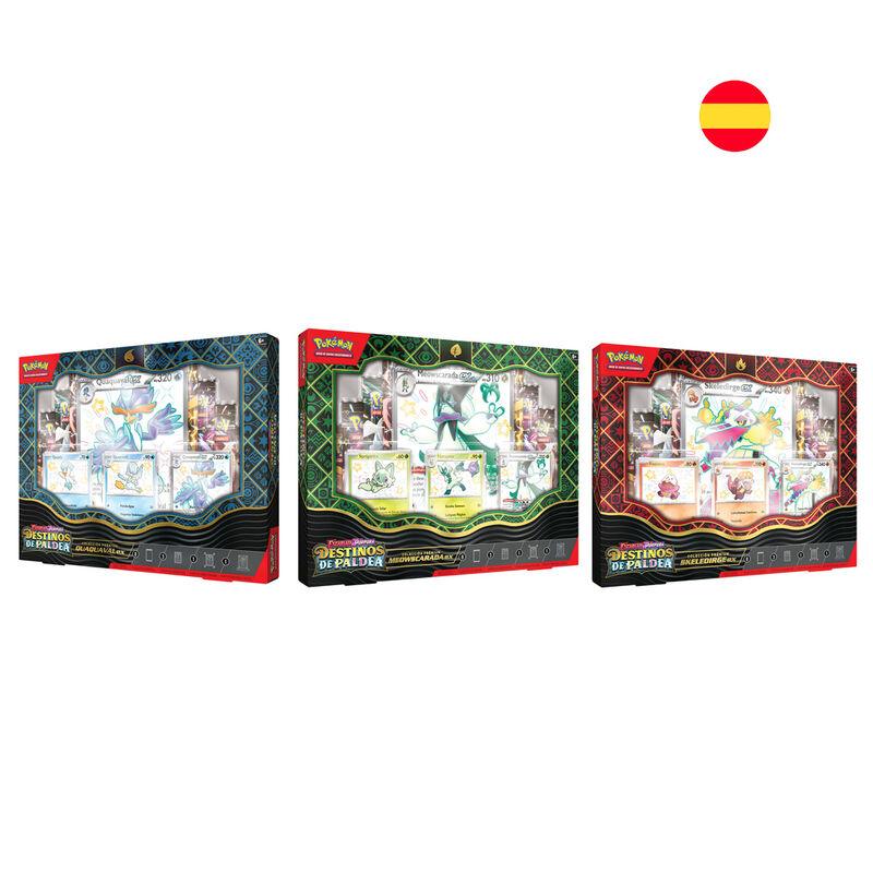 Blister juego cartas coleccionables Destinos de Paldea Escarlata y Purpura Pokemon español (surtido) - Frikibase.com