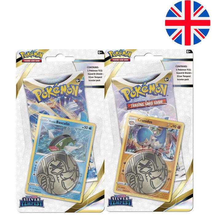 Blister juego cartas coleccionables Espada y Escudo Pokemon ingles (surtido) - Frikibase.com