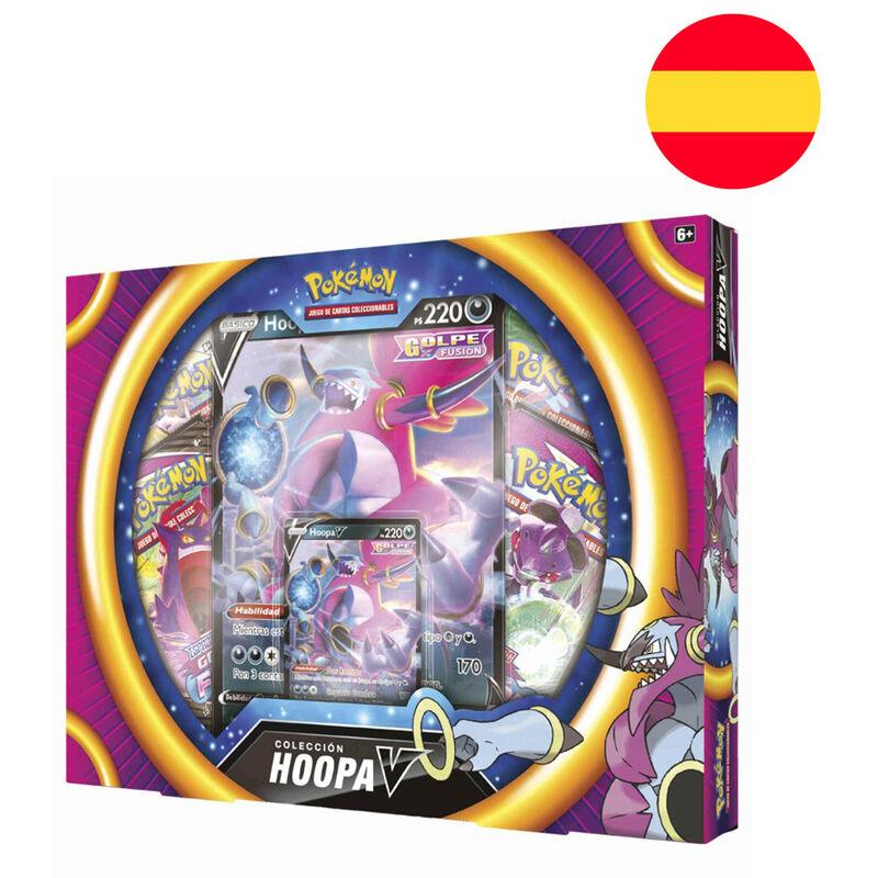 Blister juego cartas coleccionables Hoopa V Pokemon español - Frikibase.com