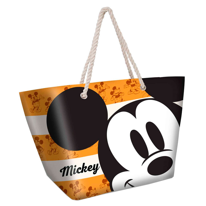 Bolsa playa Orange Mickey Disney - Frikibase.com