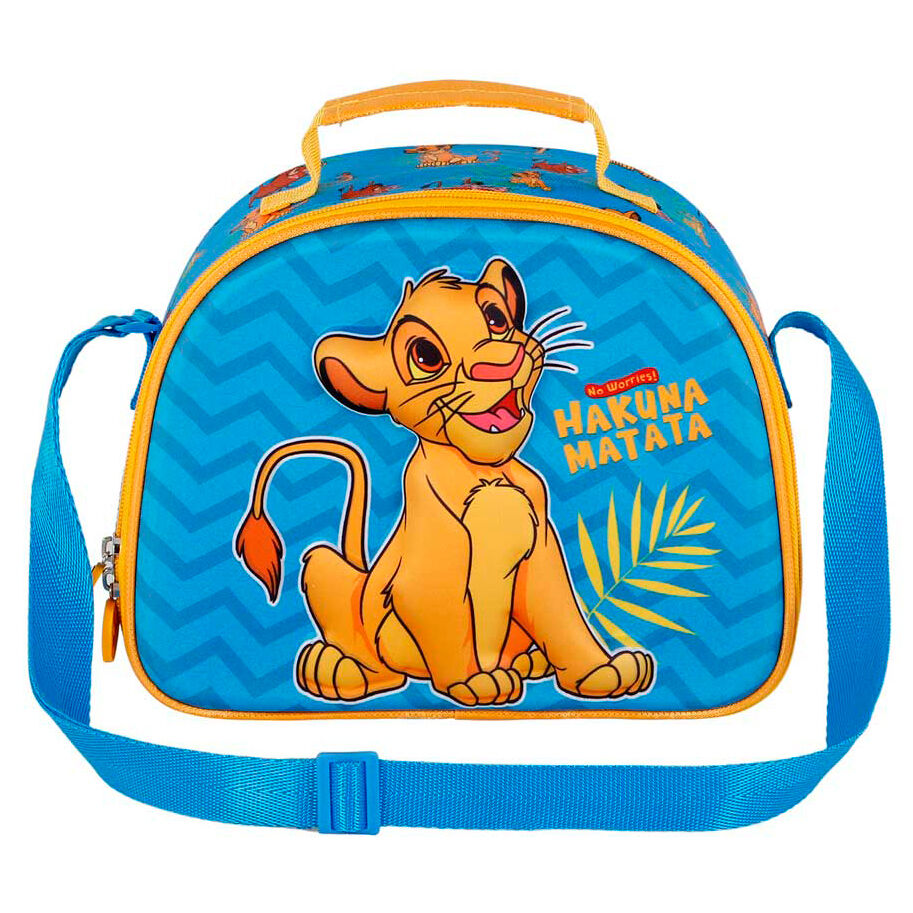 Bolsa portameriendas 3D Hakuna El Rey Leon Disney - Frikibase.com