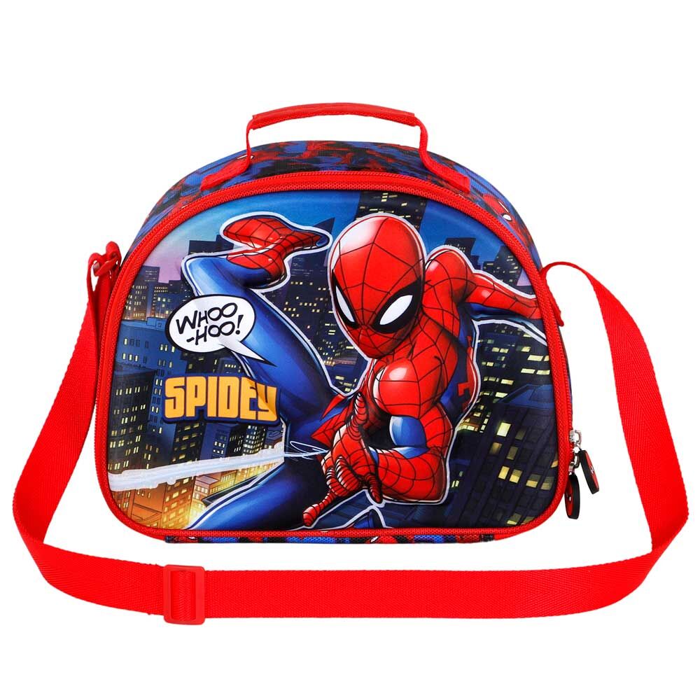 Bolsa portameriendas 3D Mighty Spiderman Marvel - Frikibase.com