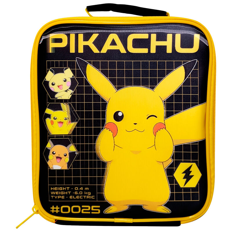 Bolsa portameriendas lenticular Pikachu Pokemon termica - Frikibase.com