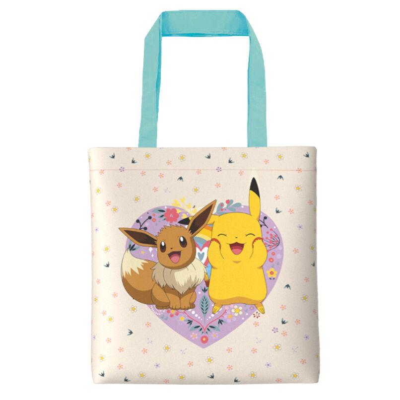 Bolsa shopping Flowers Pokemon 38cm - Frikibase.com