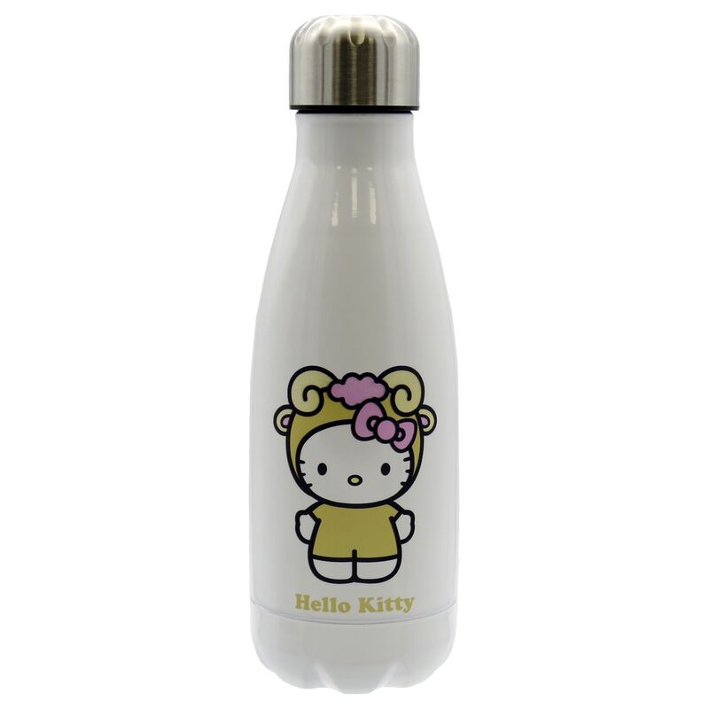 Botella acero inoxidable Aries Hello Kitty 550ml - Frikibase.com