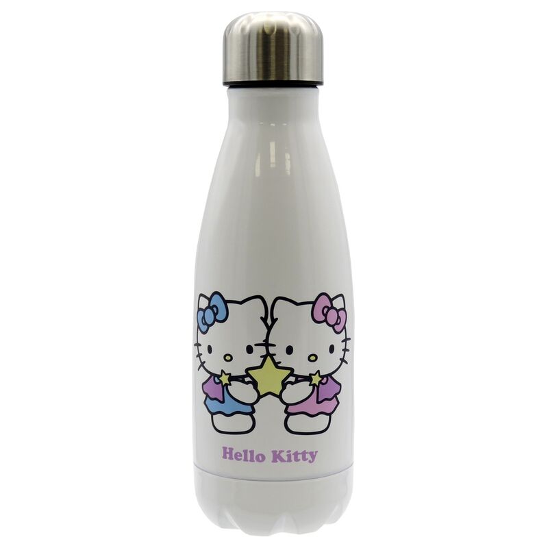 Botella acero inoxidable Geminis Hello Kitty 550ml - Frikibase.com