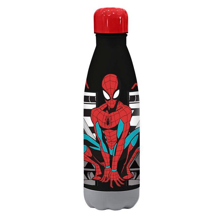 Botella aluminio Spiderman Marvel 500ml - Frikibase.com