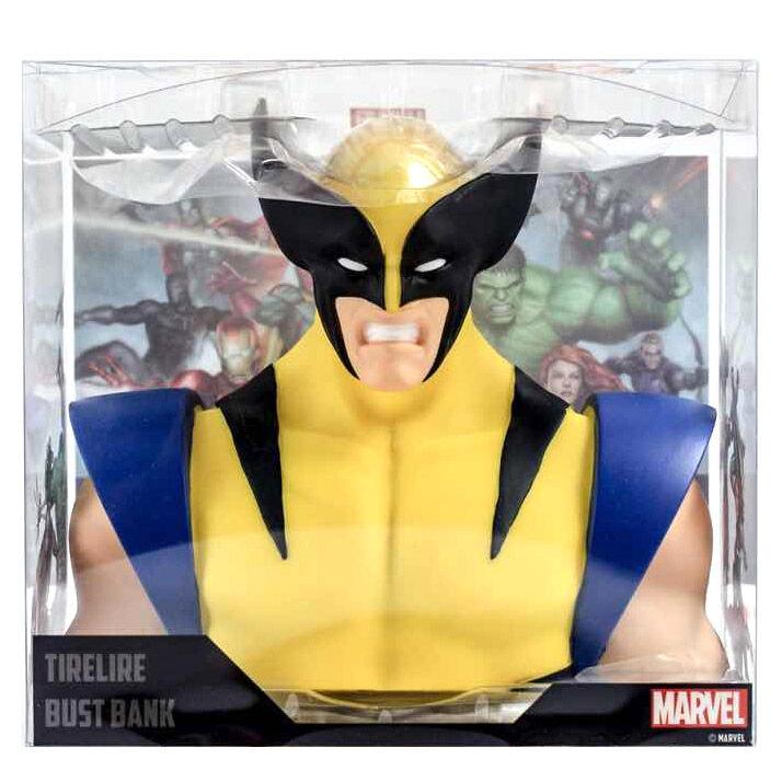 Busto hucha Lobezno X-Men Marvel 20cm - Frikibase.com