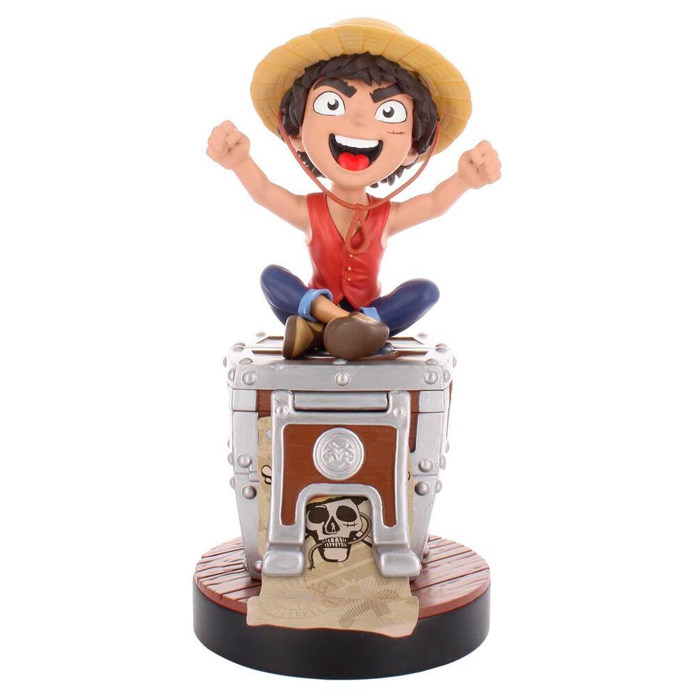 Cable Guy soporte sujecion Luffy One Piece 20cm - Frikibase.com