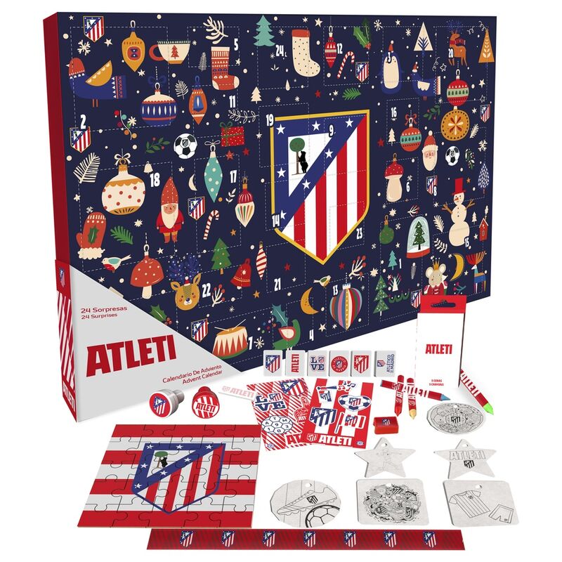 Calendario adviento Atletico de Madrid - Frikibase.com