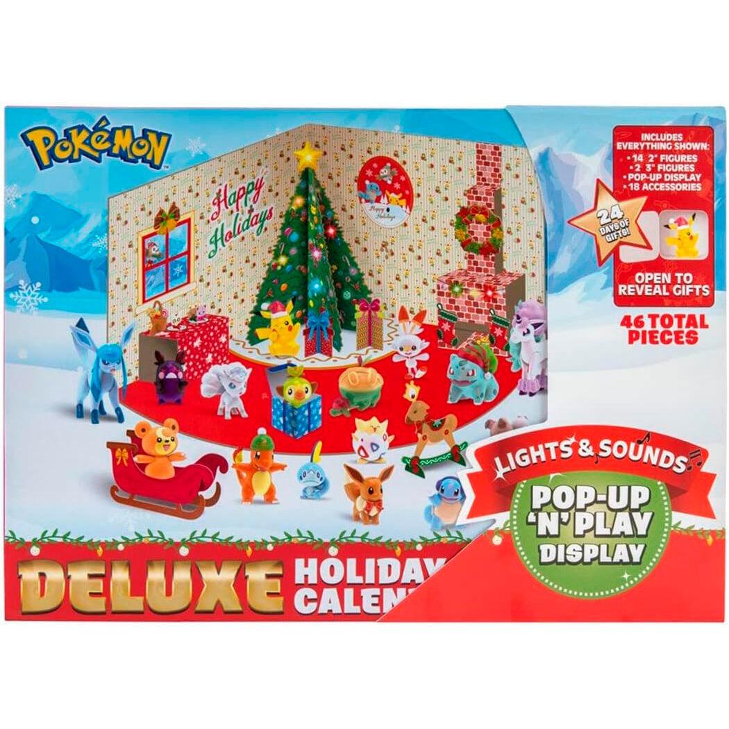 Calendario adviento Deluxe Pokemon luces y sonido - Frikibase.com