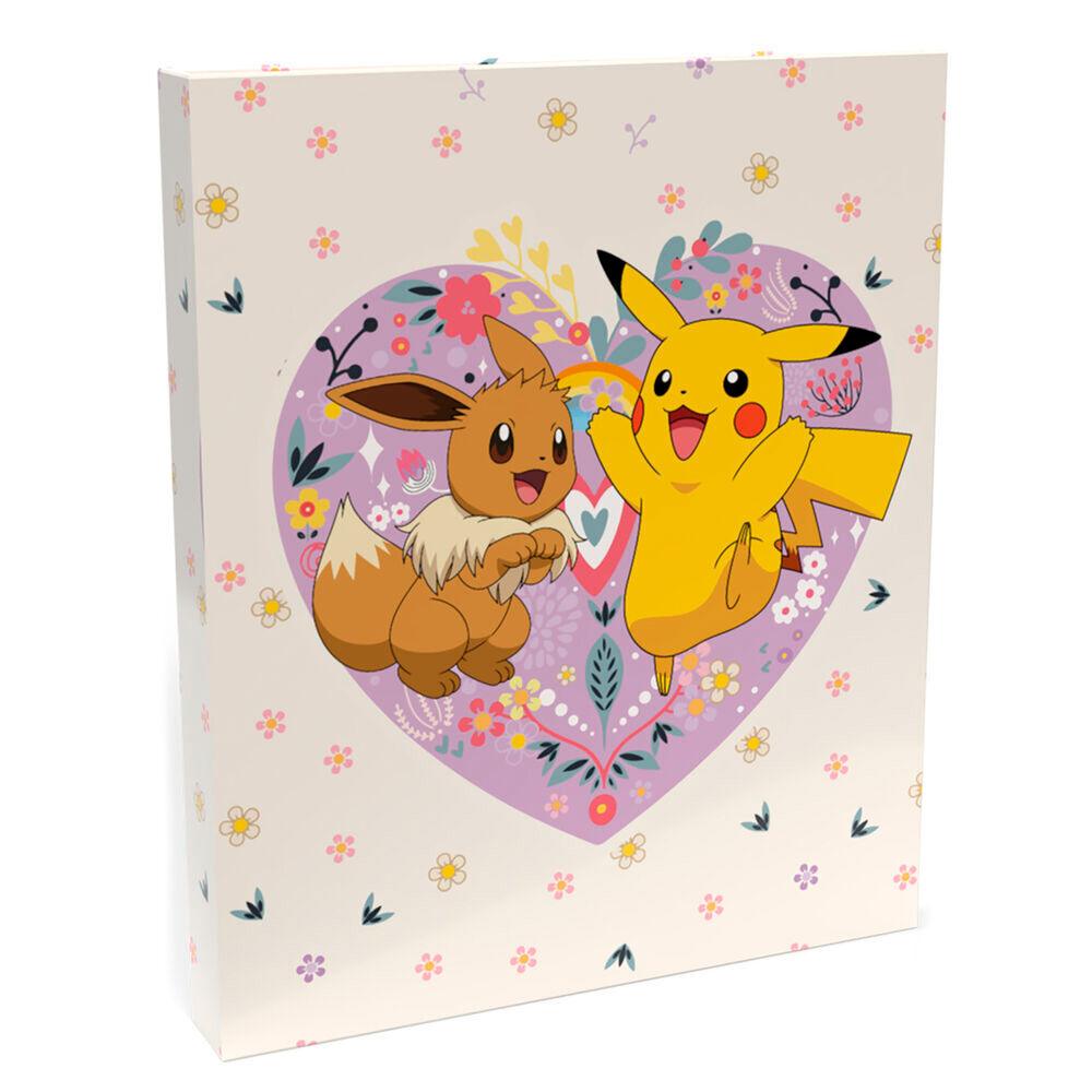 Carpeta A4 Flowers Pokemon anillas - Frikibase.com