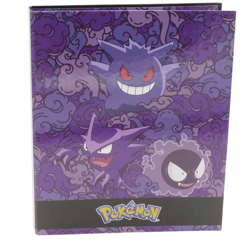 Carpeta A4 Gengar Pokemon anillas - Frikibase.com