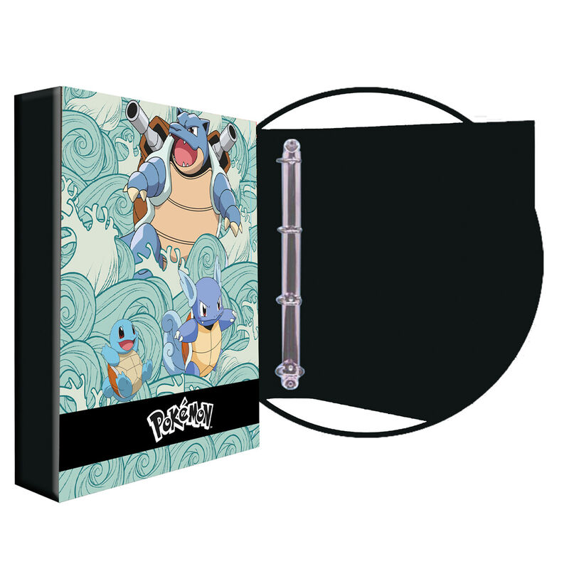 Carpeta A4 anillas Squirtle Evolution Pokemon - Frikibase.com