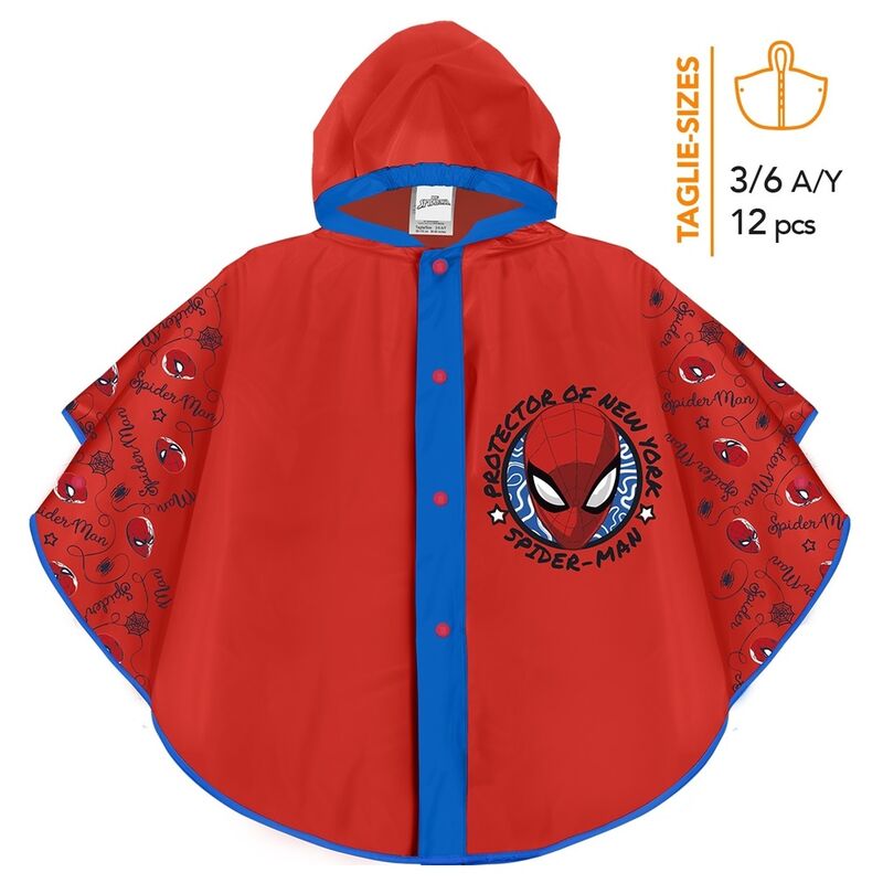 Chubasquero Spiderman Marvel - Frikibase.com