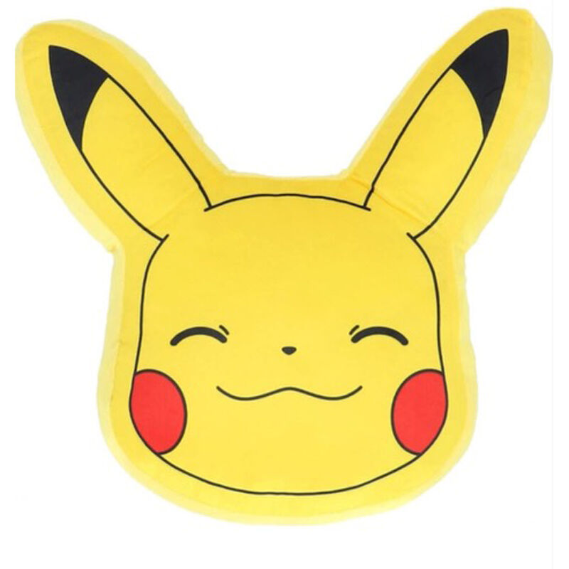 Cojin 3D Pikachu Pokemon 35cm - Frikibase.com