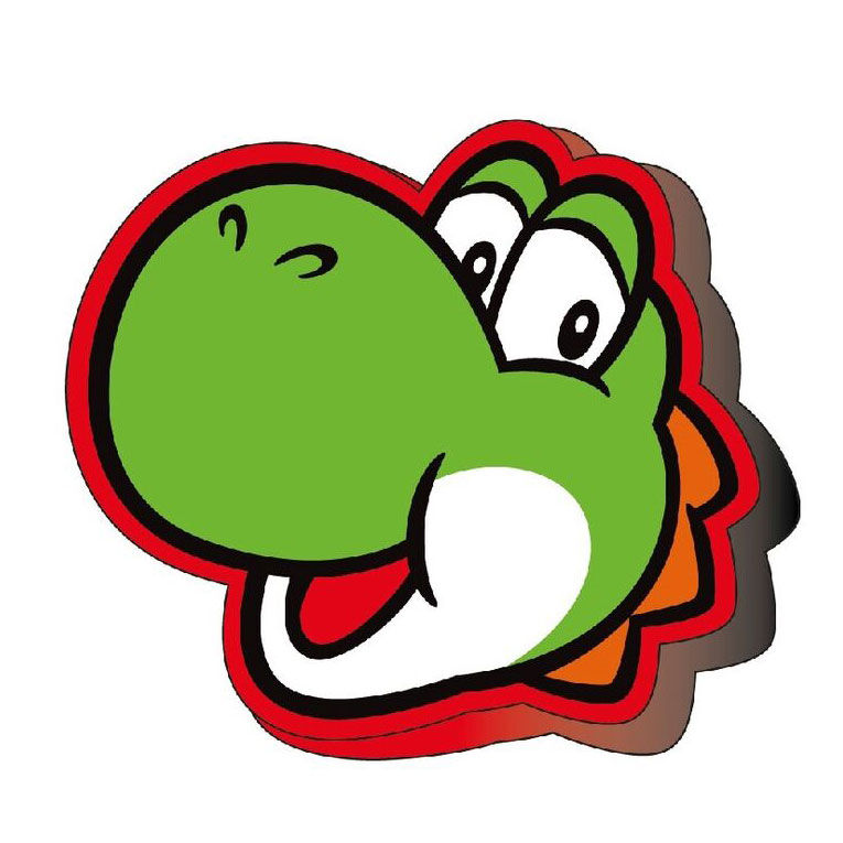 Cojin 3D Yoshi Super Mario Bros - Frikibase.com