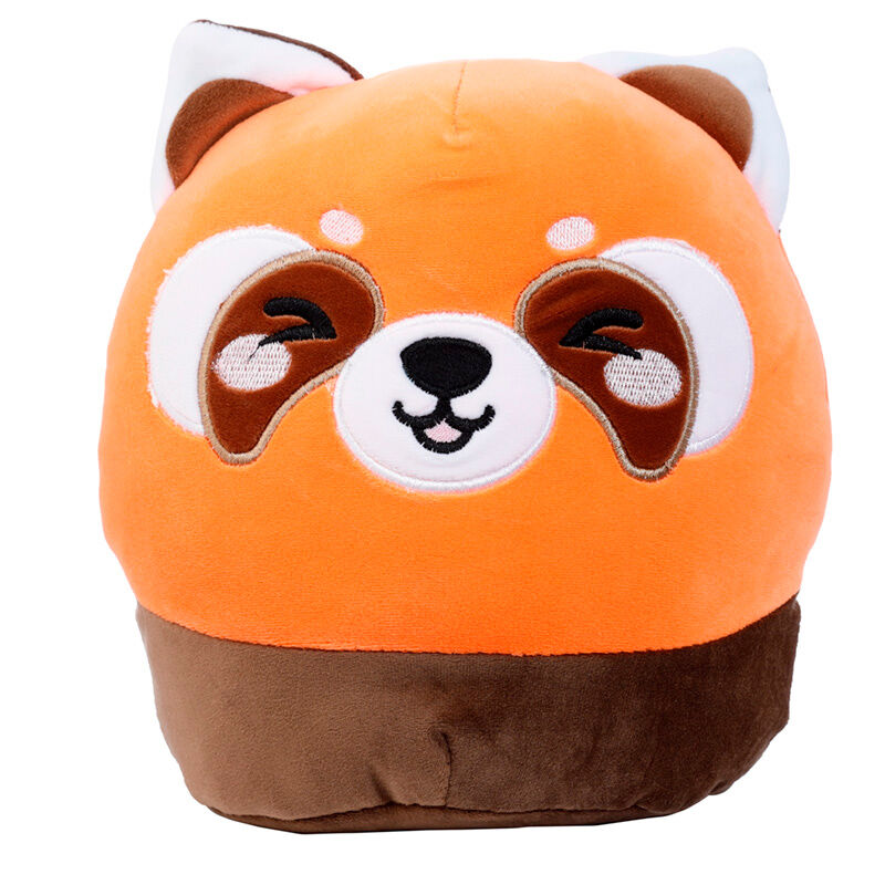 Cojin peluche Panda rojo Adoramals Squidglys - Frikibase.com