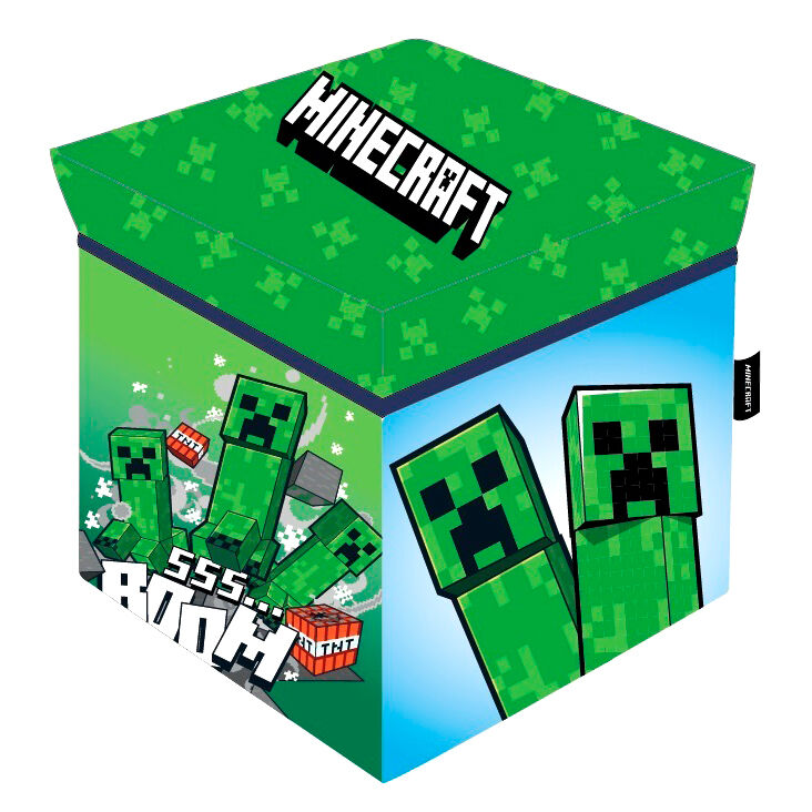 Cubo almacenaje Minecraft - Frikibase.com