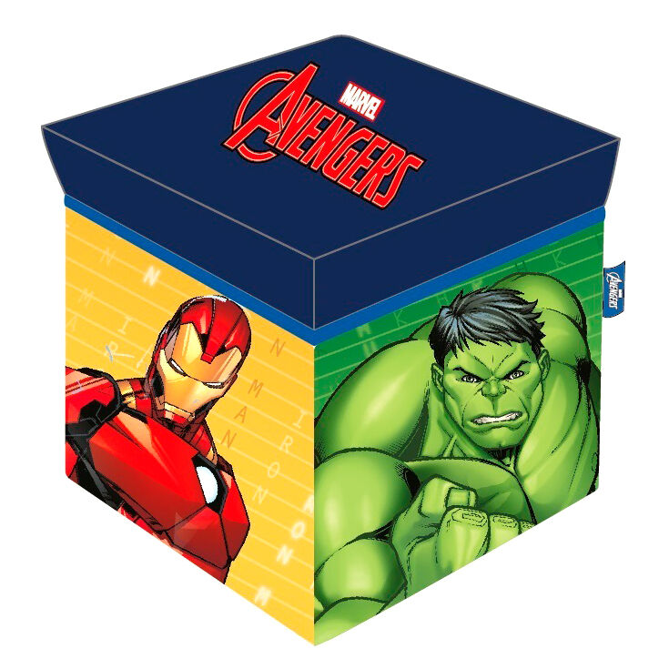 Cubo almacenaje Vengadores Avengers Marvel - Frikibase.com