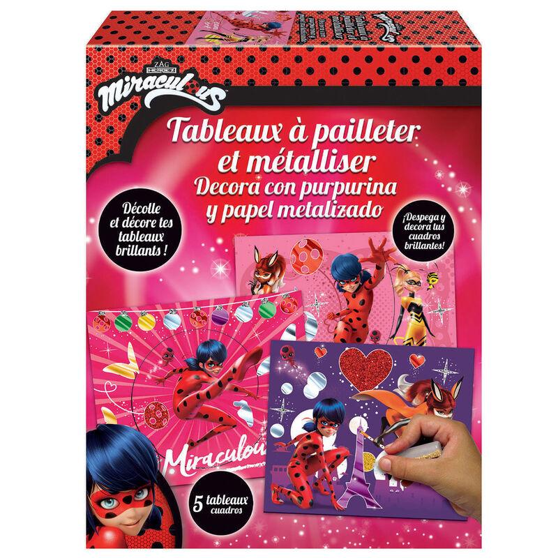 Decora con Purpurina y Papel Metalizado Prodigiosa Ladybug - Frikibase.com