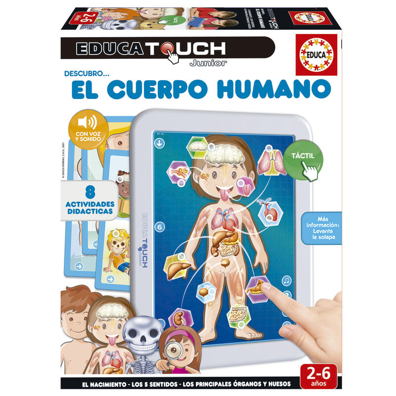 El Cuerpo Humano Educa Touch Junior - Frikibase.com